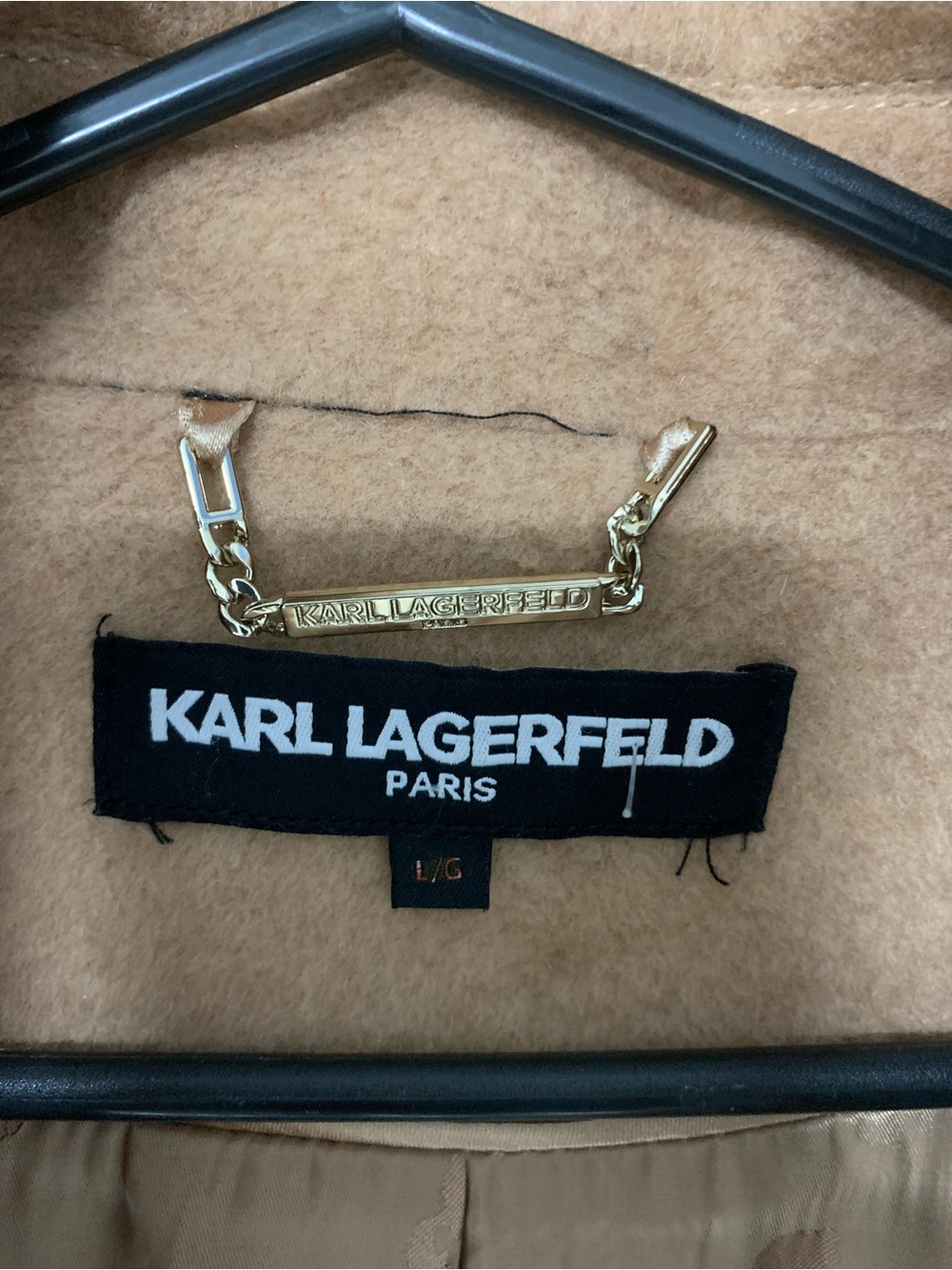 Karl Lagerfeld - Wool Coat - Like New - 53% Wool